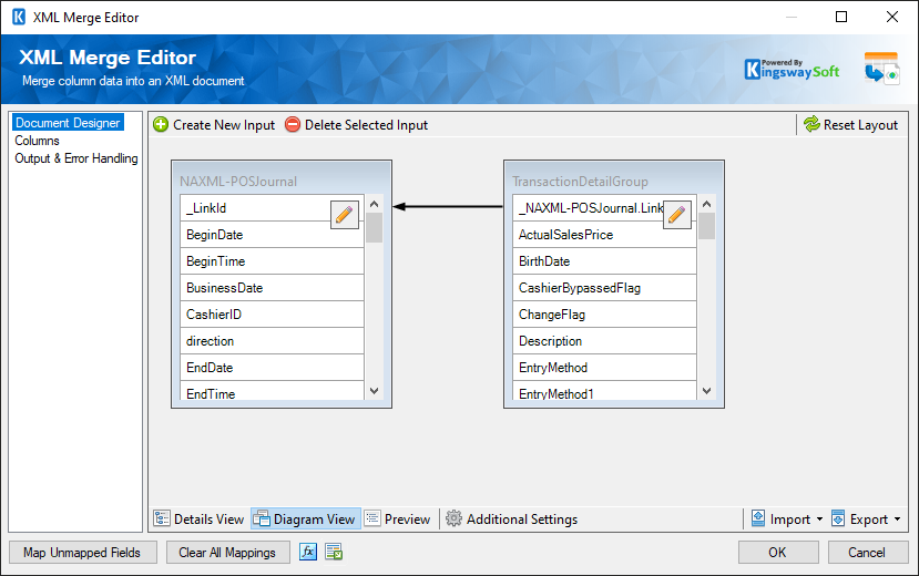 XML Merge Editor